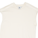 ADIDAS Womens Vest Beige Sleeveless UK 10