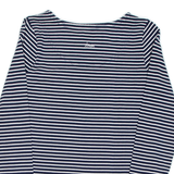 JOULES Womens T-Shirt Blue Long Sleeve UK 10