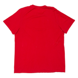 ADIDAS Mens T-Shirt Red M