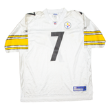 NFL Ice Hockey Steelers Mens Jersey White USA V-Neck 2XL