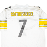 NFL Ice Hockey Steelers Mens Jersey White USA V-Neck 2XL