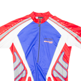 BRUNEX SWISS Cycling Mens Jersey Red 1/2 Zip L