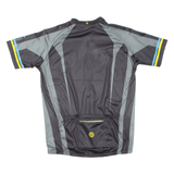 RACER Cycling Mens Jersey Black 1/2 Zip M