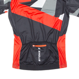 STOKE Cycling Mens Jersey Black 1/4 Zip M