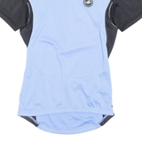 CASTELL Cycling Mens Jersey Blue 1/2 Zip S