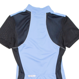 CASTELL Cycling Mens Jersey Blue 1/2 Zip S