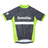 Cycling Mens Jersey Black 1/4 Zip M