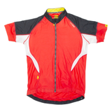 MAVIC Cycling Mens Jersey Red Full Zip L