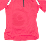 GONSO Cycling Mens Jersey Pink 1/4 Zip L