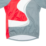 SANTINI Cycling Mens Jersey Grey 1/2 Zip XL