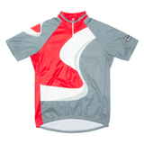 SANTINI Cycling Mens Jersey Grey 1/2 Zip XL