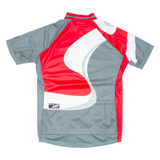 SANTINI Cycling Mens Jersey Grey 1/2 Zip XL