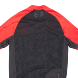 DECATHLON Cycling Mens Jersey Black 1/4 Zip M