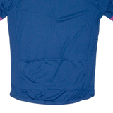 ODLO Cycling Mens Jersey Blue 1/4 Zip M