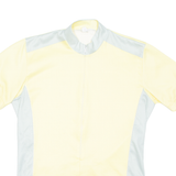 UVEX Cycling Mens Jersey Yellow 1/2 Zip M