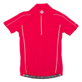VAUDE Cycling Mens Jersey Red 1/4 Zip S