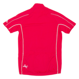 VAUDE Cycling Mens Jersey Red 1/4 Zip S