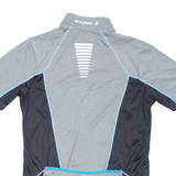 STOKE Cycling Mens Jersey Grey Full Zip S