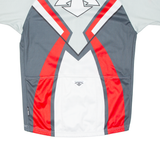 BIKE TEX Cycling Mens Jersey Grey 1/2 Zip L