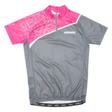 BRUNEX Cycling Mens Jersey Grey 1/4 Zip M