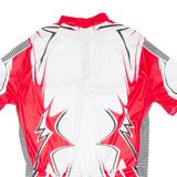 GONSO Cycling Mens Jersey Red 1/4 Zip L