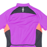 INOC Cycling Womens Jersey Purple 1/4 Zip L