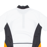 BRUNEX Cycling Mens Jersey White 1/2 Zip L
