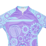 Cycling Womens Jersey Purple Full Zip 3XL