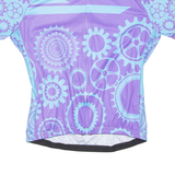 Cycling Womens Jersey Purple Full Zip 3XL