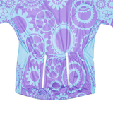 Cycling Womens Jersey Purple Full Zip 3XL