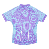 Cycling Womens Jersey Purple Full Zip 3XL