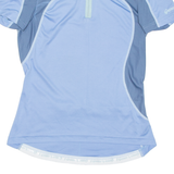 SCOTT Cycling Mens Jersey Blue 1/4 Zip S