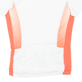 CROSSWAVE Cycling Mens Jersey Orange 1/4 Zip S