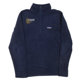 PATAGONIA Mens Fleece Blue 1/4 Zip S
