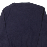 POLO RALPH LAUREN Womens Jumper Blue Tight Knit L