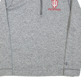 CHAMPION Indiana Mens Fleece Grey 1/4 Zip S