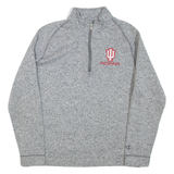 CHAMPION Indiana Mens Fleece Grey 1/4 Zip S