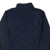 NAUTICA Mens Fleece Blue 1/4 Zip 2XL