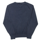 TOMMY HILFIGER Mens Jumper Blue Tight Knit M