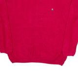 CHAPS RALPH LAUREN Mens Jumper Red Herringbone Tight Knit L