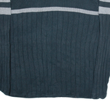 NAUTICA Mens Heavy Knit Jumper Green Tight Knit 2XL