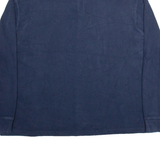 POLO RALPH LAUREN Mens Jumper Blue 1/4 Zip Tight Knit XL