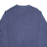 TOMMY HILFIGER Mens Jumper Blue Tight Knit M