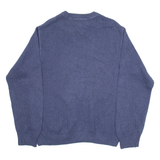 TOMMY HILFIGER Mens Jumper Blue Tight Knit M