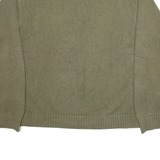 TOMMY HILFIGER Mens Jumper Green Tight Knit XL