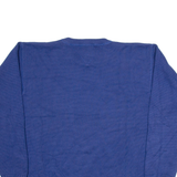 TOMMY HILFIGER Mens Jumper Blue Tight Knit XL