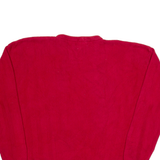 CHAPS RALPH LAUREN Mens Jumper Red Herringbone Tight Knit 2XL