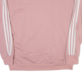 ADIDAS Womens Sweatshirt Pink Crew Neck S