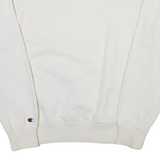 CHAMPION Mens Sweatshirt White Crew Neck M