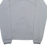 CALVIN KLEIN Golf Womens Sweatshirt Grey 1/4 Zip UK 10